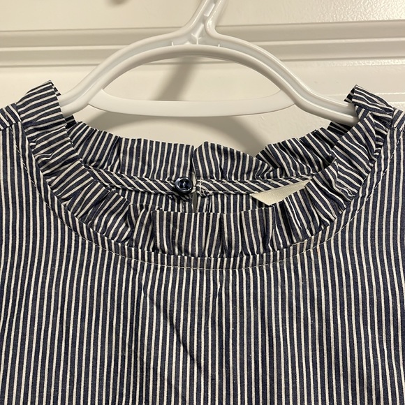 H&M Striped Navy and White Shirt - Picture 3 of 5
